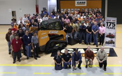 Case Construction Equip. Produces 300,000th Skid Steer