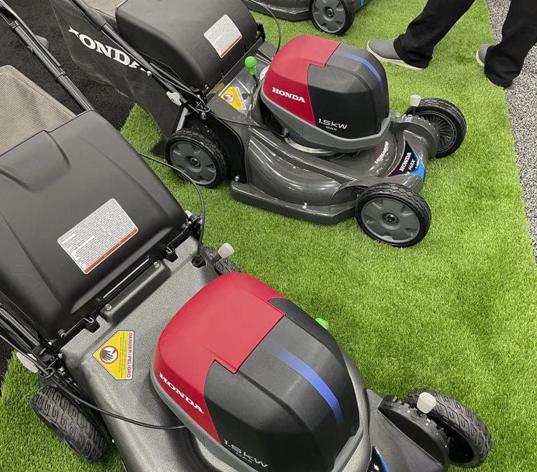 New From Honda: Battery-Powered Mowers