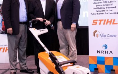 Stihl Donates Battery Equipment to The Fuller Center for Housing