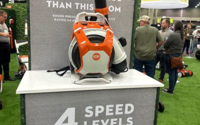 New From Stihl: BRA 600 Backpack Blower