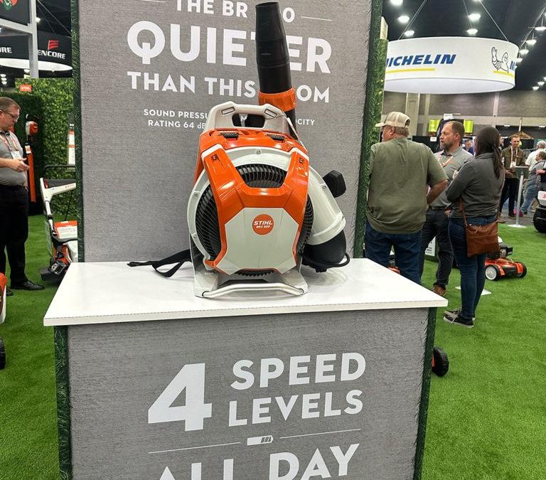 New From Stihl: BRA 600 Backpack Blower