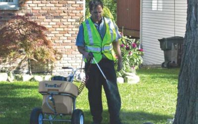 TurfEx Electric-Powered Push Sprayer